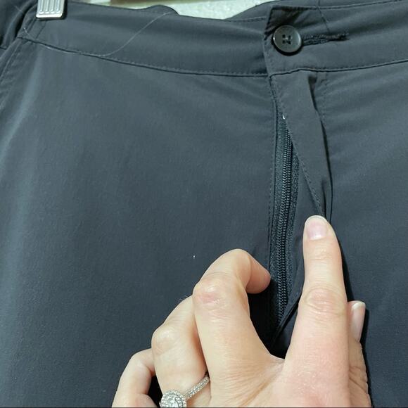 Royal Robbins Black Full Length Womens Outdoor Hiking Pants 6 Gorpcore Casual - Picture 6 of 11